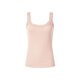 esmara® Damen Gerippte Tops mit Spitze, 3 Stück - B-Ware