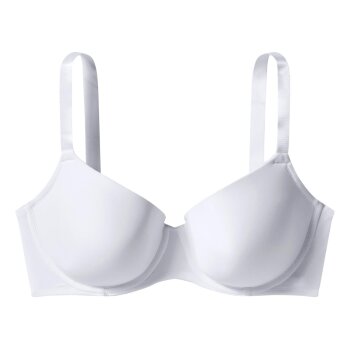 Esmara Damen Bügel-BHs, 2er Set, 100D, weiß/rosa - B-Ware sehr gut