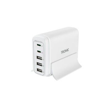 TRONIC® USB-Ladestation »TUCSAC A1« (weiß) - B-Ware neuwertig