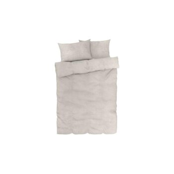 LIVARNO home Bettwäsche aus Leinen, beige - B-Ware...