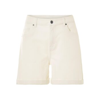 ESMARA® Damen Jeansshorts, mit leger geschnittenem Bein (Weiß, 42) - B-Ware neuwertig