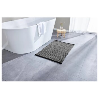 LIVARNO HOME Struktur-Badematte, mit rutschhemmender Unterseite - B-Ware
