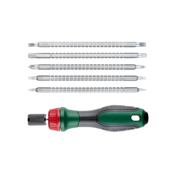 PARKSIDE® Kombi-Schraubendreher-Set / Doppelkopf-Ratschenschraubendreher-Set - B-Ware