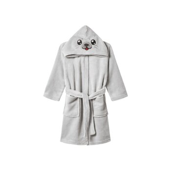 LIVARNO® Kinder Bademantel (Robbe, 110/116) - B-Ware neuwertig