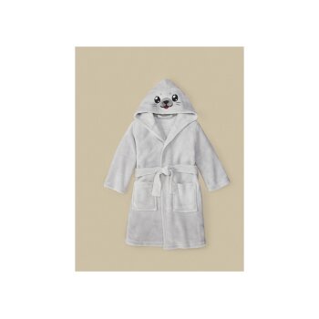 LIVARNO® Kinder Bademantel (Robbe, 110/116) - B-Ware neuwertig