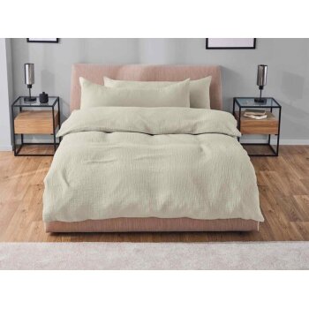 LIVARNO home Musselin Bettwäsche 260 x 220 cm -...