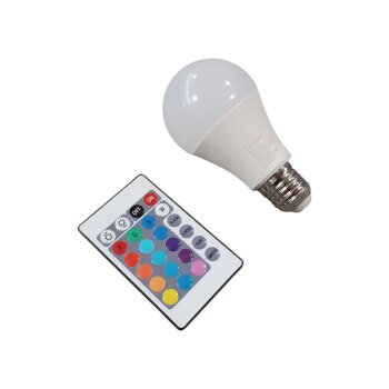 LIVARNO LED-Leuchtmittel mit Fernbedienung und...