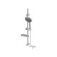 LIVARNO® Multifunktionsbrause-Set mit Brausestange - B-Ware