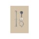LIVARNO® Multifunktionsbrause-Set mit Brausestange - B-Ware