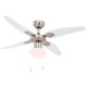 LIVARNO® Deckenventilator mit LED-Leuchte - B-Ware