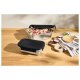 SILVERCREST® Edelstahl-Frischhaltedosen-Set (Rechteckig, Silber/Schwarz) - B-Ware sehr gut