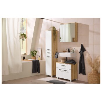LIVARNO® Premium-Bad-Hochschrank »Palermo« - B-Ware Transportschaden M