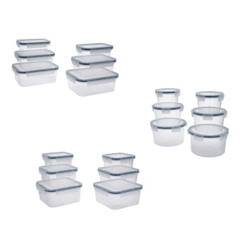SILVERCREST® Frischhaltedosen-Set, 6 Stück - B-Ware
