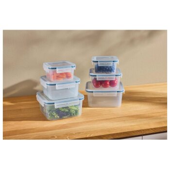 SILVERCREST® Frischhaltedosen-Set, 6 Stück - B-Ware