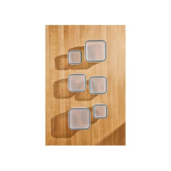 SILVERCREST® Frischhaltedosen-Set, 6 Stück - B-Ware