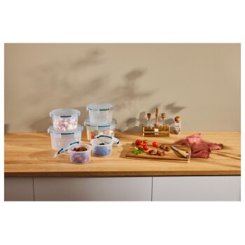 SILVERCREST® Frischhaltedosen-Set, 6 Stück - B-Ware