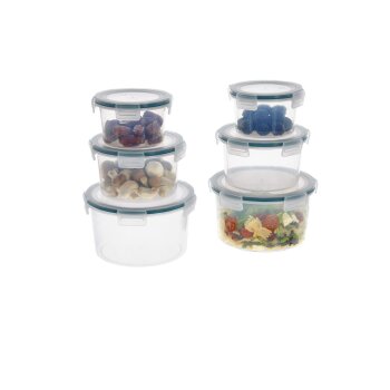 SILVERCREST® Frischhaltedosen-Set, 6 Stück - B-Ware