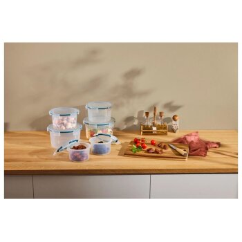 SILVERCREST® Frischhaltedosen-Set, 6 Stück - B-Ware