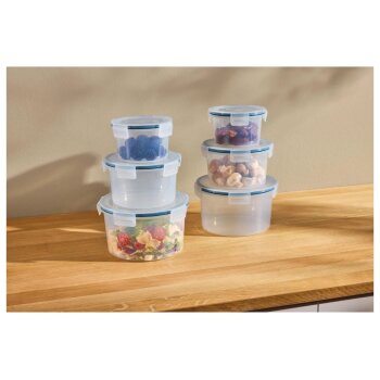 SILVERCREST® Frischhaltedosen-Set, 6 Stück - B-Ware