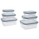 SILVERCREST® Frischhaltedosen-Set, 6 Stück - B-Ware