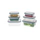 SILVERCREST® Frischhaltedosen-Set, 6 Stück - B-Ware