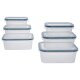 SILVERCREST® Frischhaltedosen-Set, 6 Stück - B-Ware