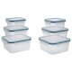 SILVERCREST® Frischhaltedosen-Set, 6 Stück - B-Ware