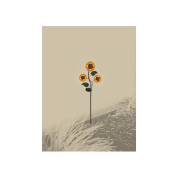 LIVARNO® Solar LED Blume, Sonnenblume - B-Ware neuwertig