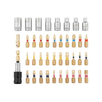 PARKSIDE PERFORMANCE Bit und Stecknuss Set, 40 tlg. - B-Ware Transportschaden Kosmetisch