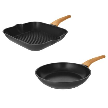 SILVERCREST® Aluguss-Grillpfanne / Aluguss-Bratpfanne...