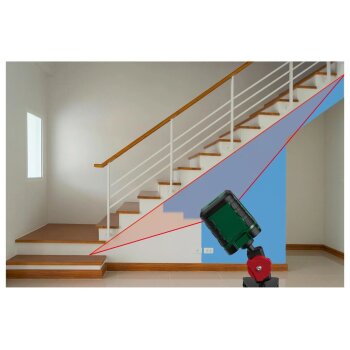 PARKSIDE® Laser-Entfernungsmesser »PLEM 20 B6«, 20 m /Kreuzlinienlaser »PKLL 7 F7« - B-Ware