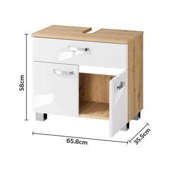 LIVARNO® Premium-Waschbecken-Unterschrank »Palermo« - B-Ware
