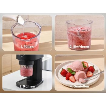 SILVERCREST® Eiscrememaschine Freezy »SECM 800 A1« - B-Ware