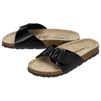 esmara® Damen Pantoletten (Schwarz, 40) - B-Ware neuwertig