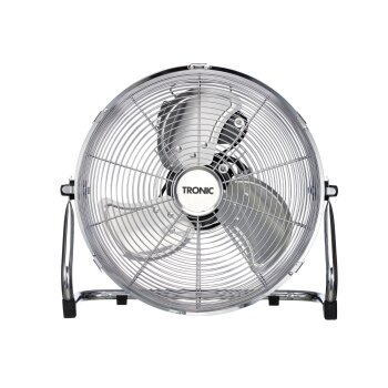 TRONIC Bodenventilator, silber - B-Ware neuwertig