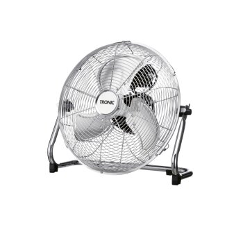 TRONIC Bodenventilator, silber - B-Ware neuwertig