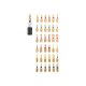 PARKSIDE PERFORMANCE® Bit Set, 37 tlg. - B-Ware Transportschaden Kosmetisch