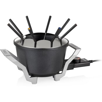 PRINCESS Elektro Fondue, 173100 Premium, 1,5 l, schwarz -...