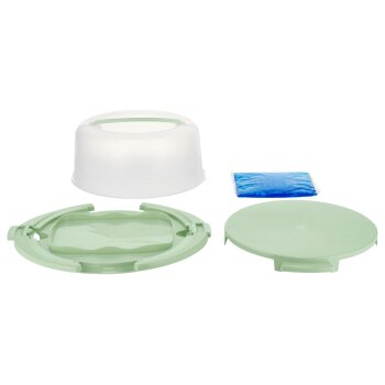 SILVERCREST® Kühl-Lunchboxen/ Kühl-Partycontainer/ Kühl-Tortenglocke - B-Ware