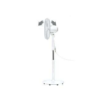 TRONIC® Standventilator »SSVF 45 D2«, inkl. Fernbedienung (Weiß) - B-Ware neuwertig