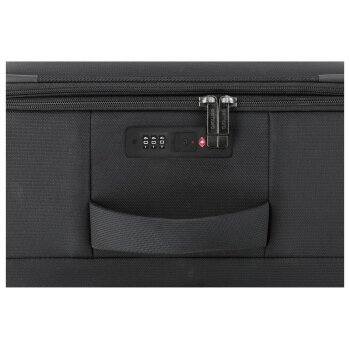 esmara® Trolley-Reisekoffer, schwarz - B-Ware sehr gut