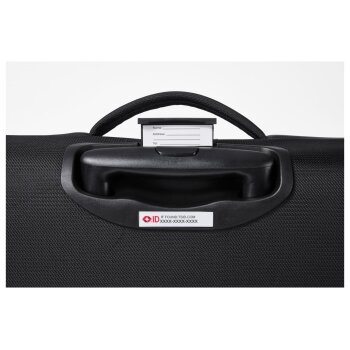 esmara® Trolley-Reisekoffer, schwarz - B-Ware sehr gut
