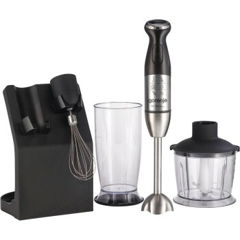 GORENJE Stabmixer, HBC 807 QB, schwarz - B-Ware neuwertig