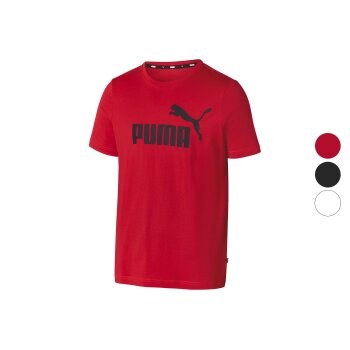 PUMA Herren T-Shirt ESS Logo Tee, aus reiner Baumwolle -...