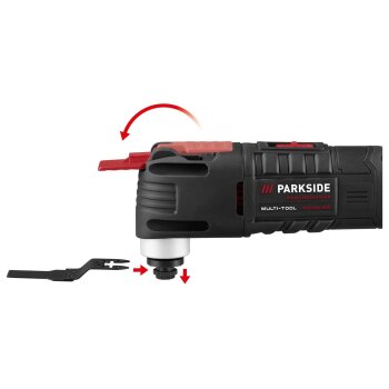PARKSIDE PERFORMANCE® Multifunktionswerkzeug »PPFMW 550 A1« - B-Ware neuwertig