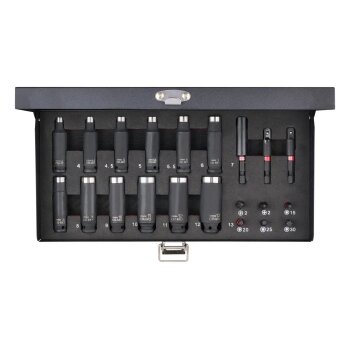 PARKSIDE PERFORMANCE® Schlag-Steckschlüssel- und Bit-Satz, 21-teilig - B-Ware
