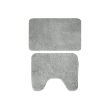 LIVARNO® Badezimmergarnitur, 2 teilig, grau - B-Ware...