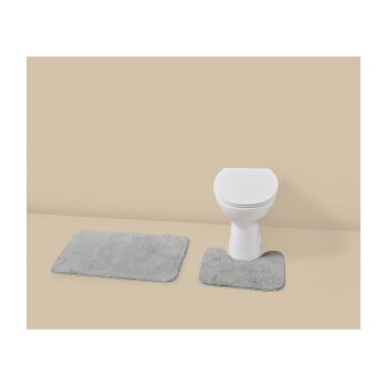 LIVARNO® Badezimmergarnitur, 2 teilig, grau - B-Ware...