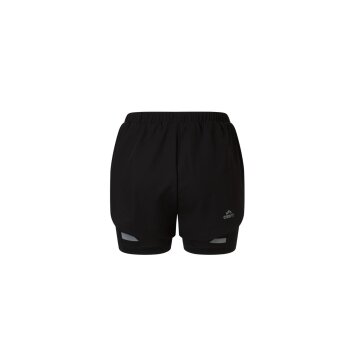 CRIVIT Damen Funktionsshorts, mit praktischer Handytasche, S, schwarz - B-Ware neuwertig