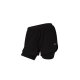 CRIVIT Damen Funktionsshorts, mit praktischer Handytasche, S, schwarz - B-Ware neuwertig
